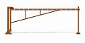 Шлагбаум поворотный ZP Эконом
